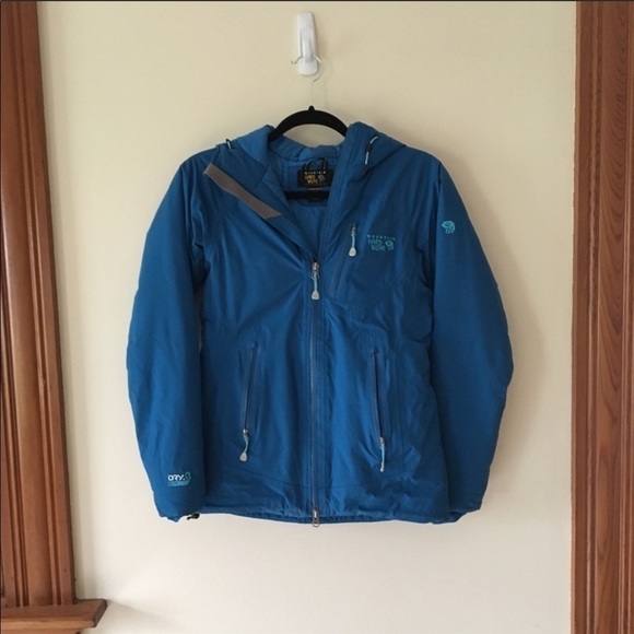 Mountain Hardwear Blue Winter Jacket Extra Small - Picture 1 of 8